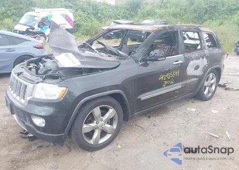 2012 Jeep Grand Cherokee Overland from USA, damaged, VIN 1C4RJFCG4CC153418